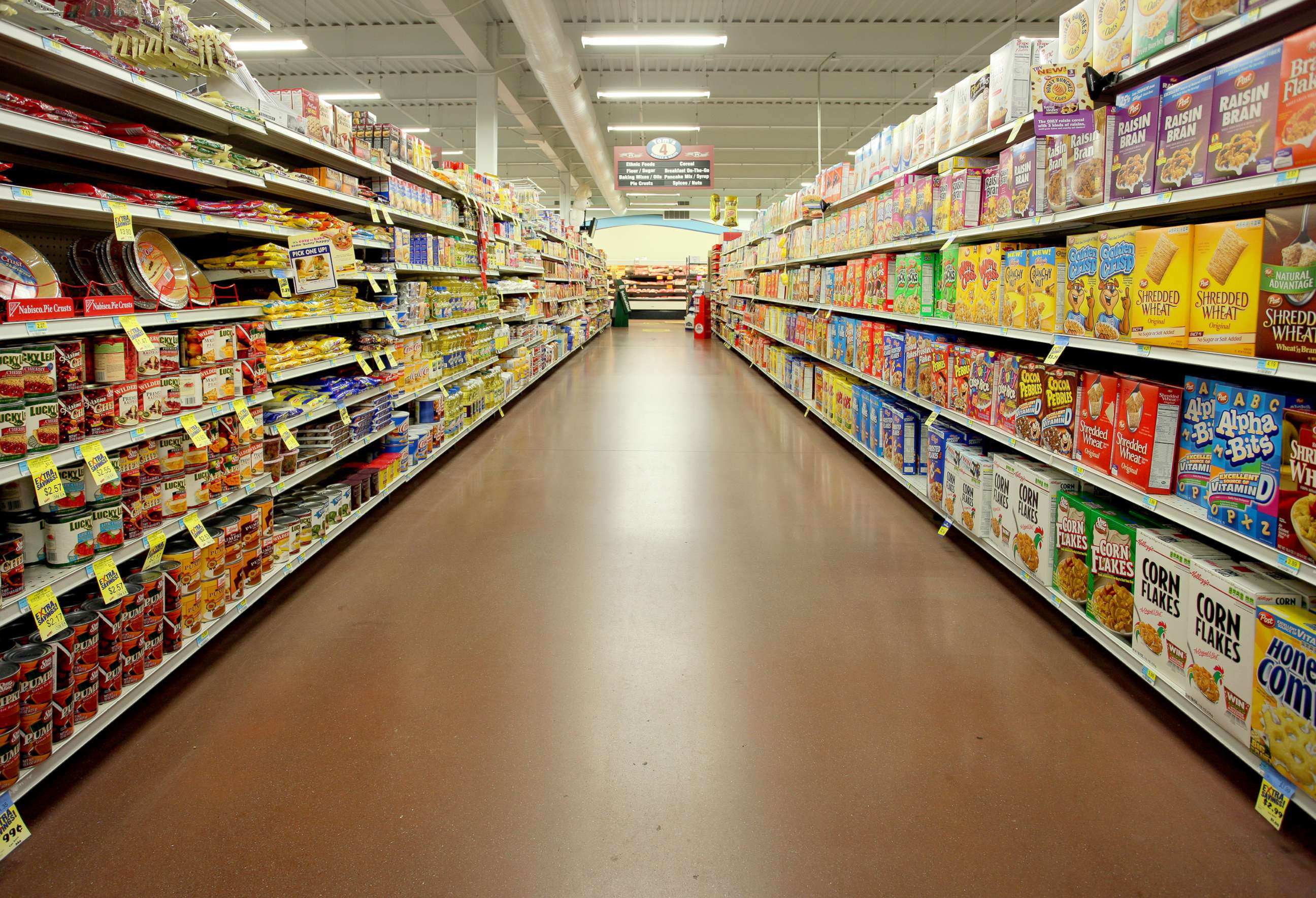 grocery store interior