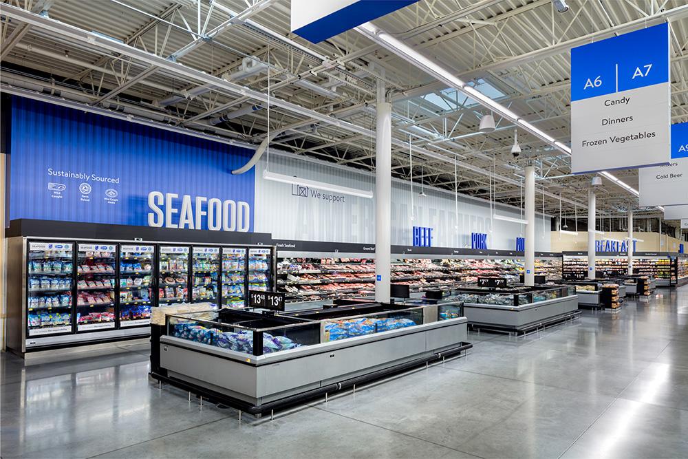 walmart interior 